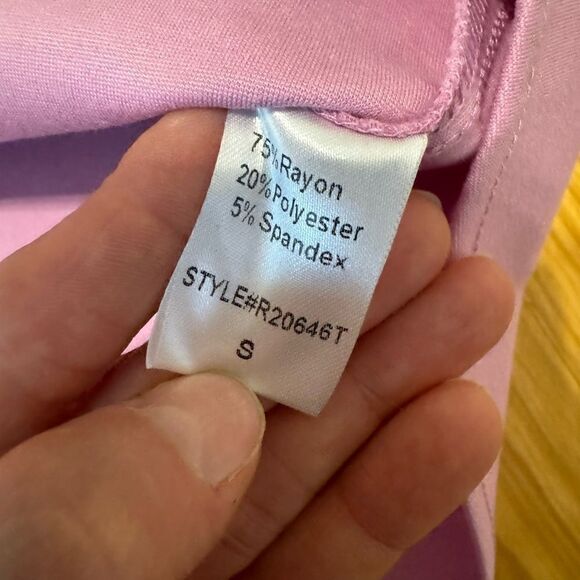Tuckernuck Lilac Purple Off Shoulder Blouse Women’s SIZE SMALL - Picture 8 of 10